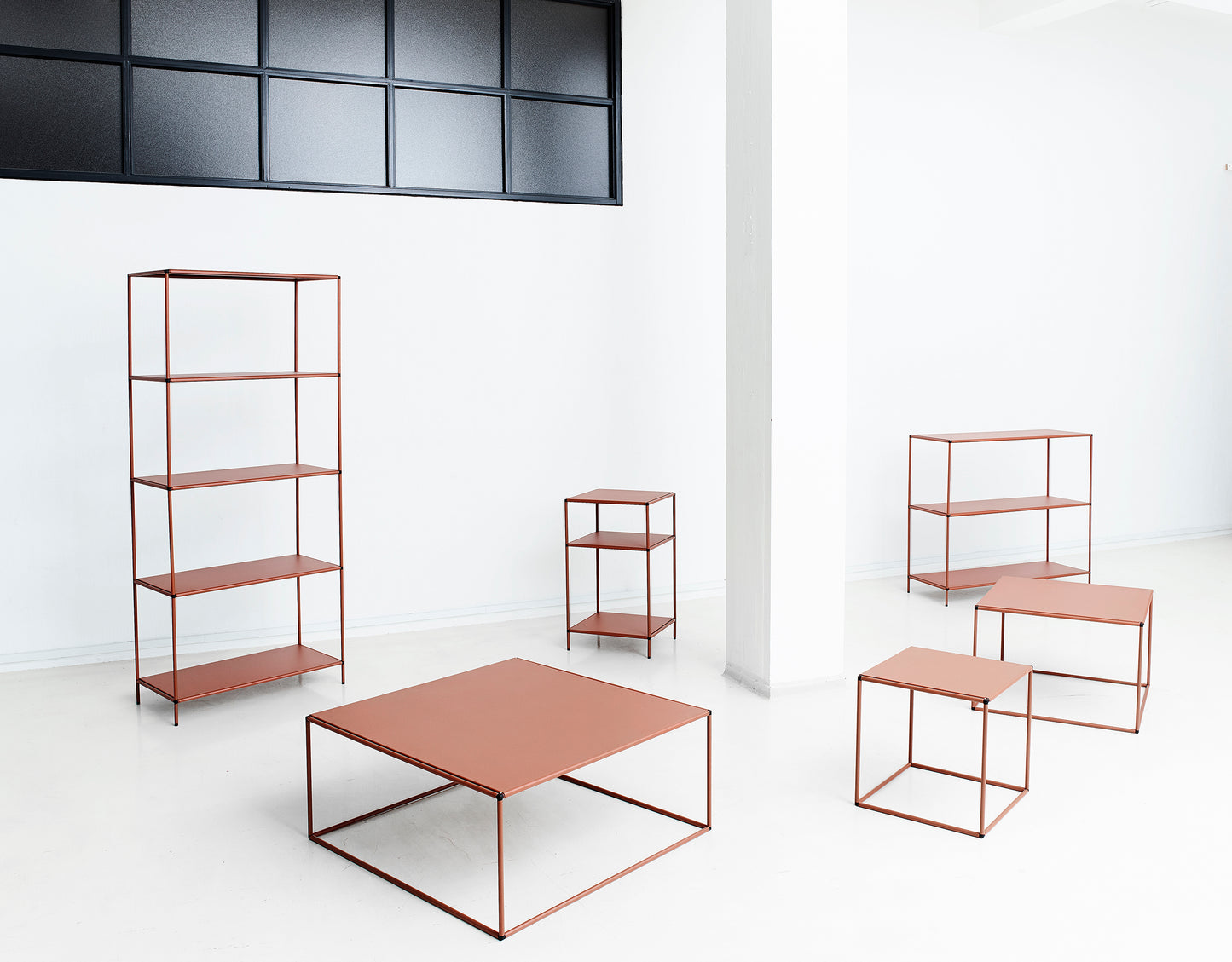 Shelf High Orange - Abstracta System