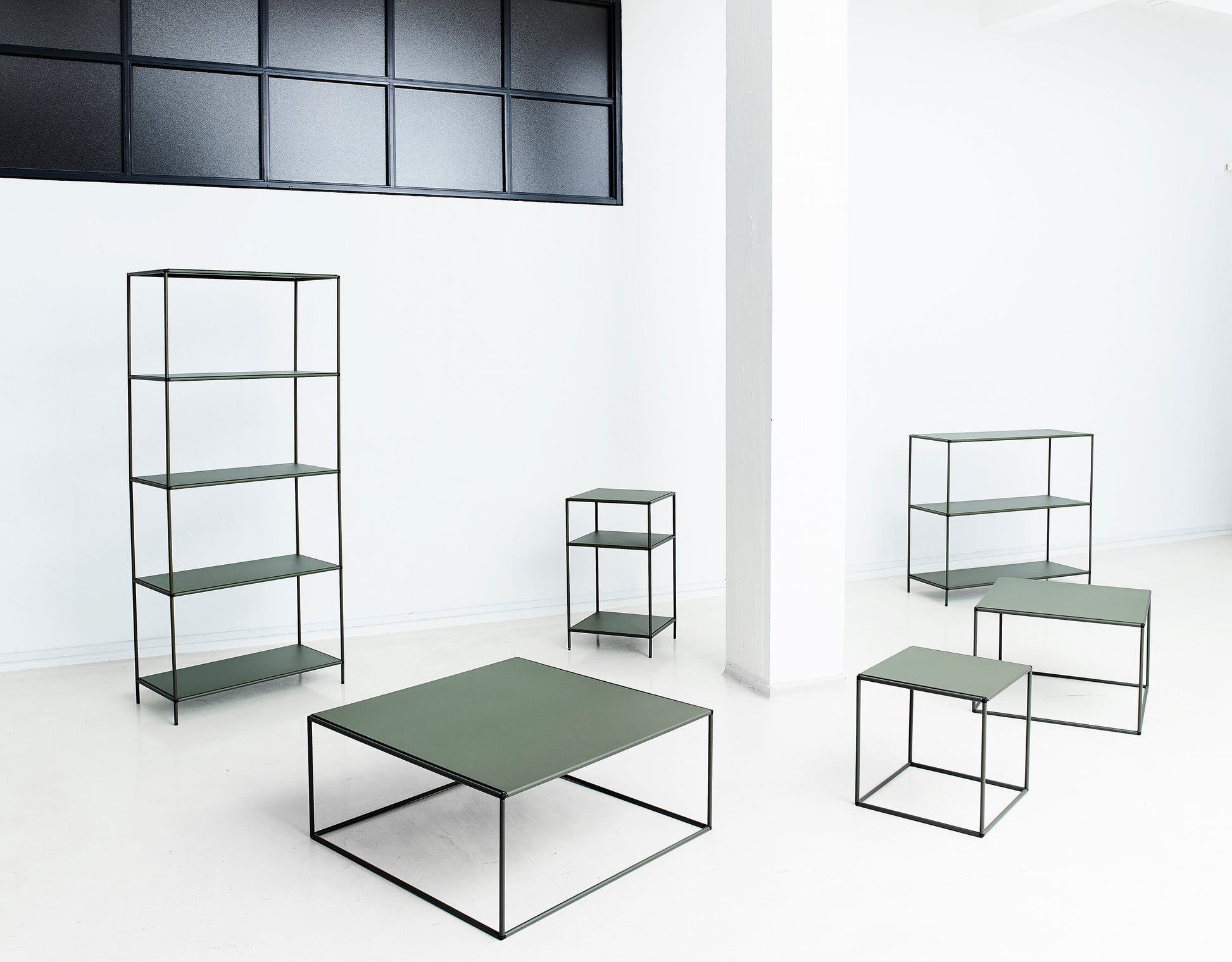 Shelf High Green - Abstracta System